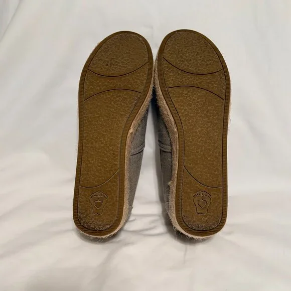 ✨ BOBS from Skechers Canvas Espadrille Wedges | Tan Neutral | Size 8.5 - Picture 6 of 6